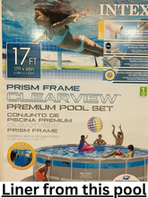 Load image into Gallery viewer, Replacement Pool Liner For Intex 17' x 48" Clearview Prism Pools
