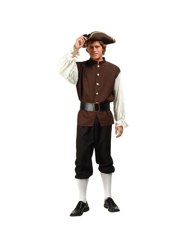 Adult Deluxe Samuel Adams Costume FastShipped