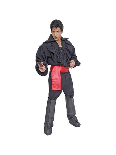 Adult High Seas Bandit Pirate Costume-COSTUMEISH
