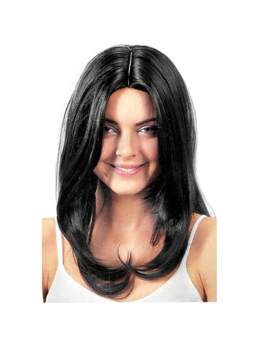 Adult Black Starlet Wig-COSTUMEISH