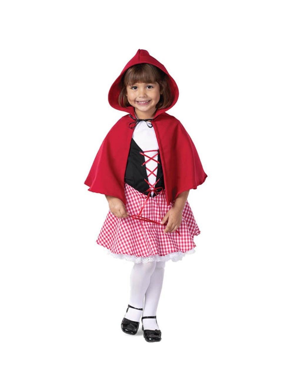 Child Deluxe Little Red Riding Hood Costume-COSTUMEISH
