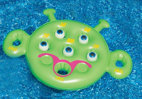 Alien Eyeball Toss Pool Game