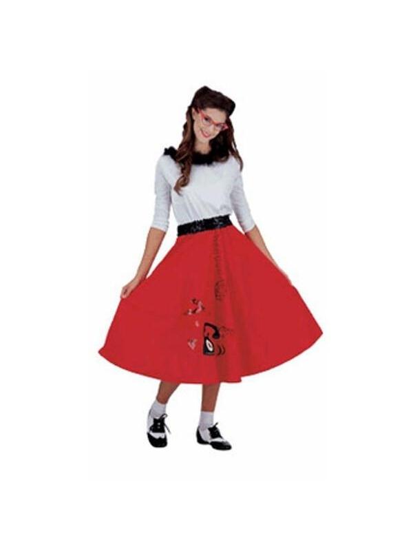 Adult 50's Jitterbug Girl Costume-COSTUMEISH