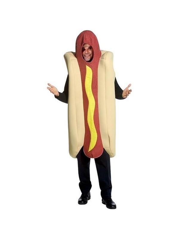 Adult Hot Dog Costume-COSTUMEISH