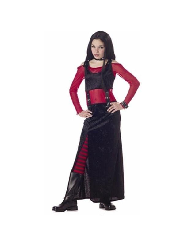 Child's Punk Rocker Girl Costume-COSTUMEISH