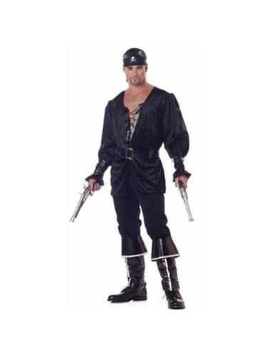 Adult Blackheart Pirate Costume-COSTUMEISH