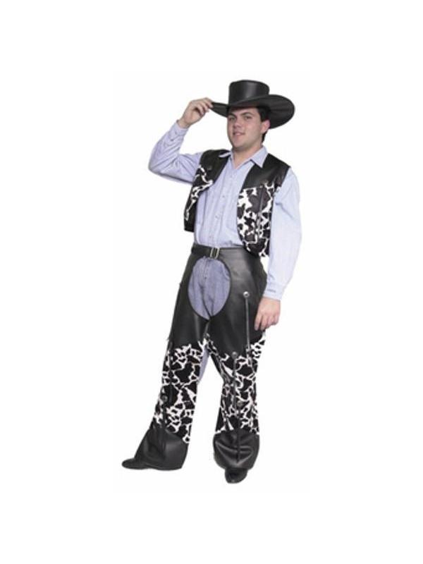 Adult Black Costume Cowboy Hat-COSTUMEISH