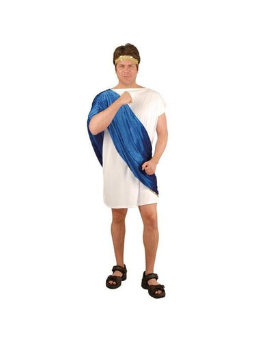 Adult Greek Toga Costume-COSTUMEISH