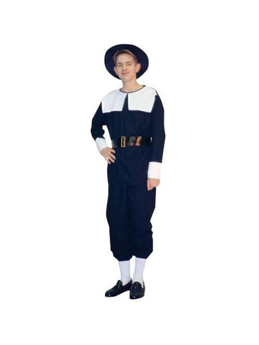 Adult Pilgrim Man Costume-COSTUMEISH