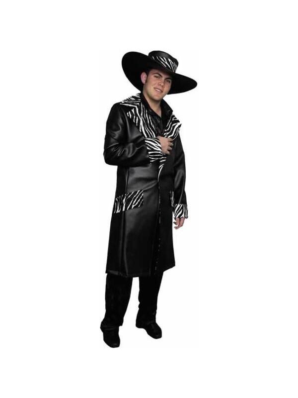 Adult Leather Pimp Suit Costume-COSTUMEISH