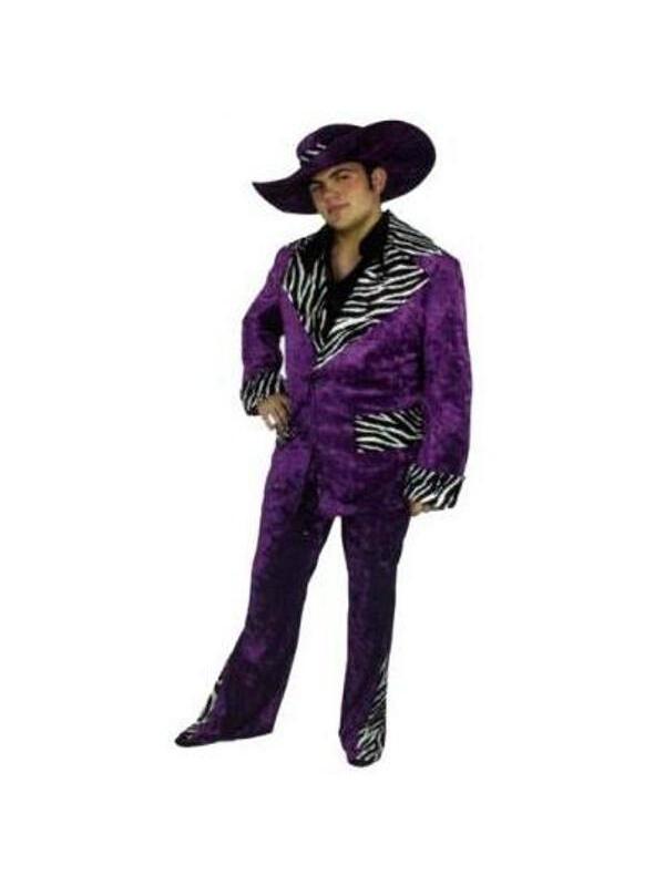 Adult Pimp Costume-COSTUMEISH