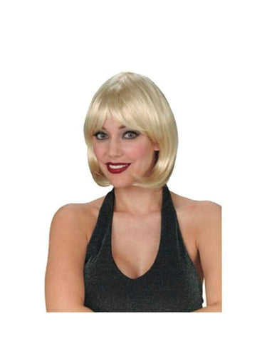 Adult Blonde Short Bob Wig-COSTUMEISH