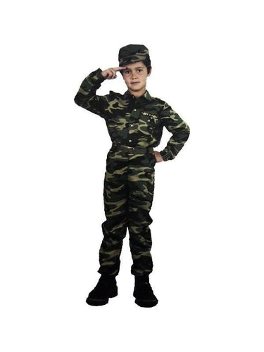 Child GI Fatigue Costume-COSTUMEISH