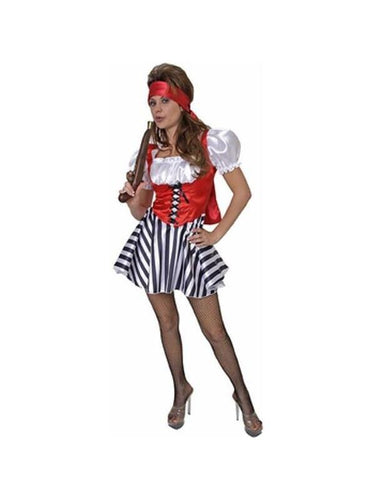 Adult Sexy Treasure Pirate Costume-COSTUMEISH