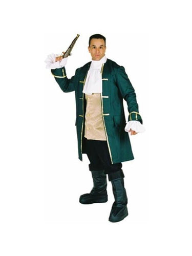Adult Prestige Pirate Captain Costume-COSTUMEISH