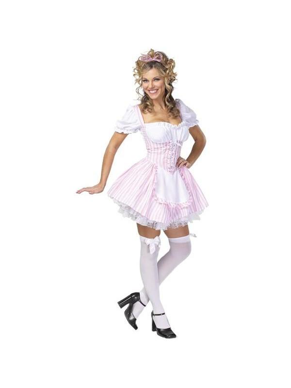 Adult Candy Striper Costume-COSTUMEISH