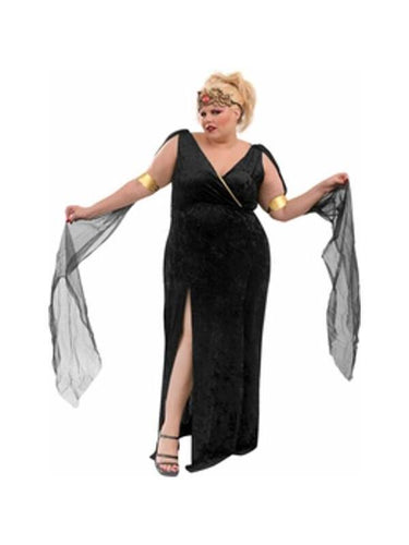 Adult Plus Size Medusa Costume-COSTUMEISH