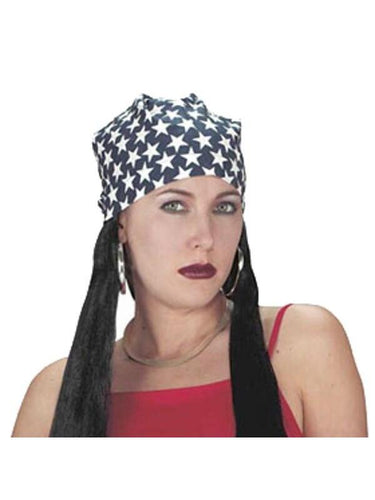 Adult Biker Lady Wig-COSTUMEISH