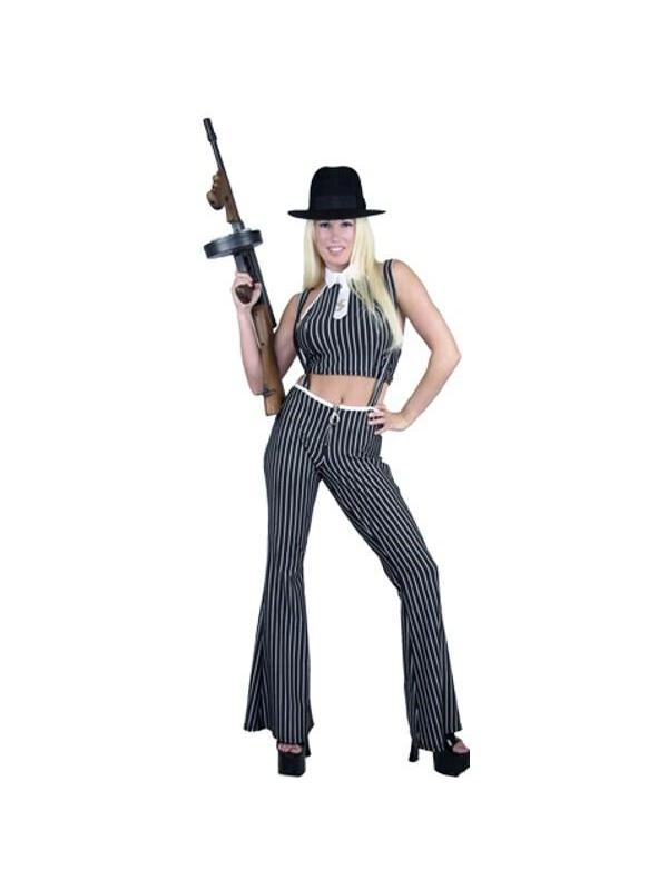 Adult Sexy Gangster Moll Costume-COSTUMEISH