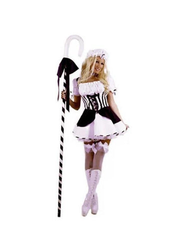 Adult Blue Sexy Little Bo Peep Costume-COSTUMEISH