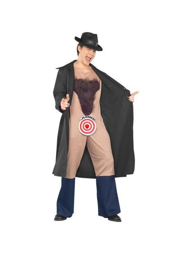 Adult Flasher Costume-COSTUMEISH