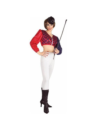 Adult Women's Jockey Costume-COSTUMEISH