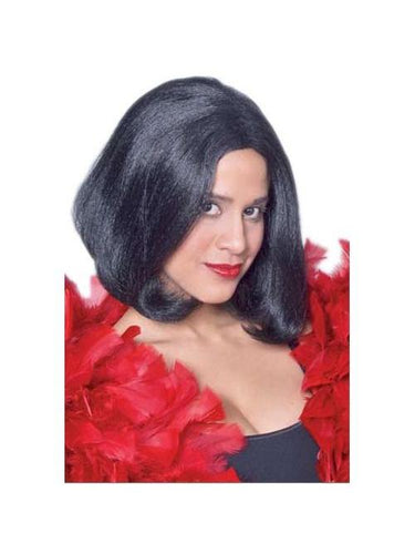 Black 1920's Seductress Wig-COSTUMEISH