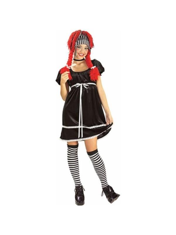 Teen Wicked Rag Doll Costume-COSTUMEISH