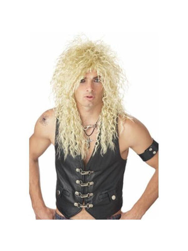 Blonde Rock Band Wig-COSTUMEISH
