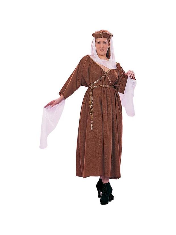 Plus Size Medieval Maiden Costume-COSTUMEISH