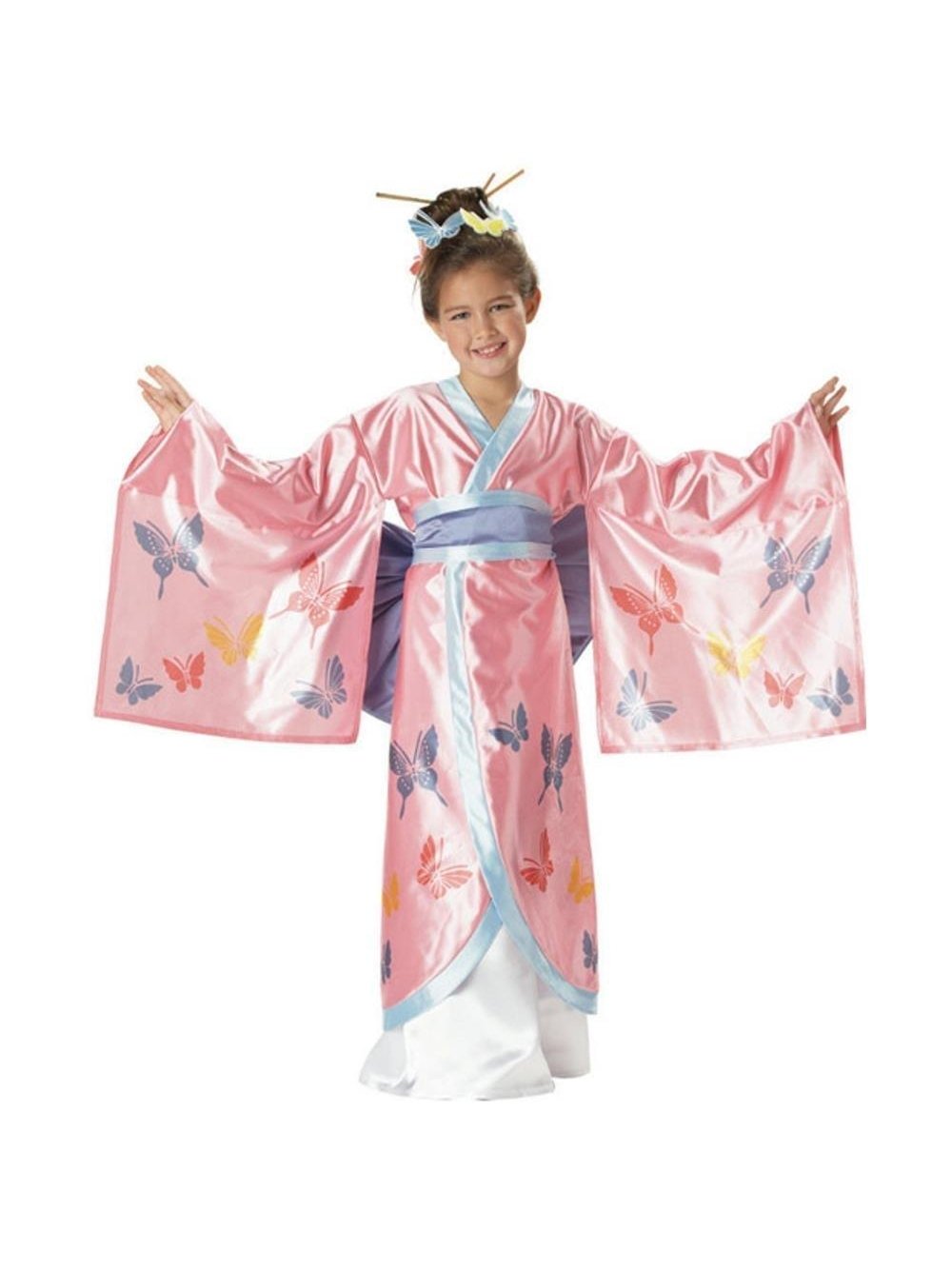 Child's Japanese Princess Kimono Costume-COSTUMEISH