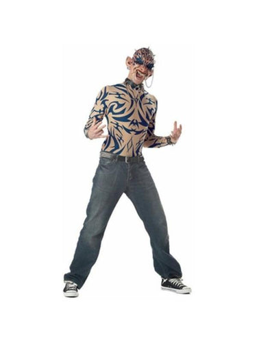 Adult Tattoo Freak Costume-COSTUMEISH