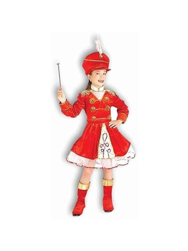 Child's Girl Drum Major Costume-COSTUMEISH