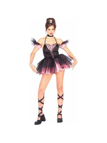 Teen Dark Ballerina Costume-COSTUMEISH