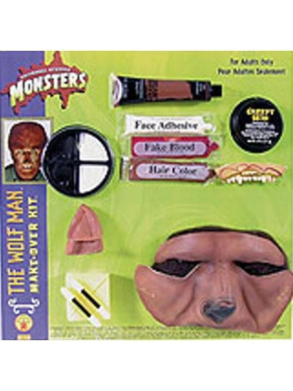 Official Wolfman Make Up Kit-COSTUMEISH