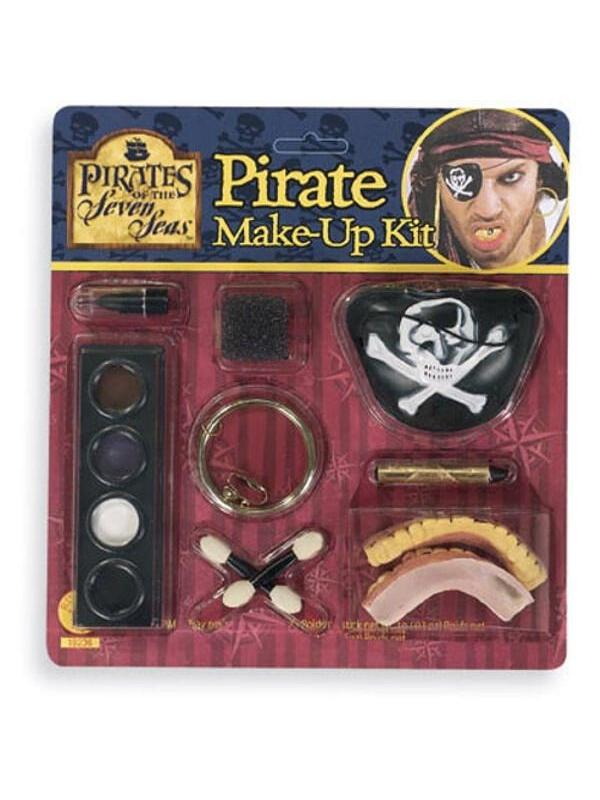 Pirate Add On Make Up Kit-COSTUMEISH