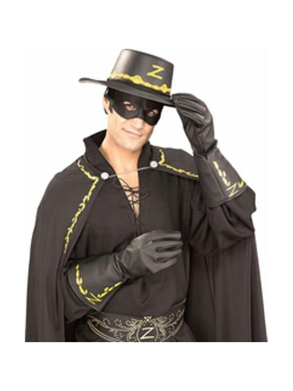 Adult Zorro Gloves-COSTUMEISH