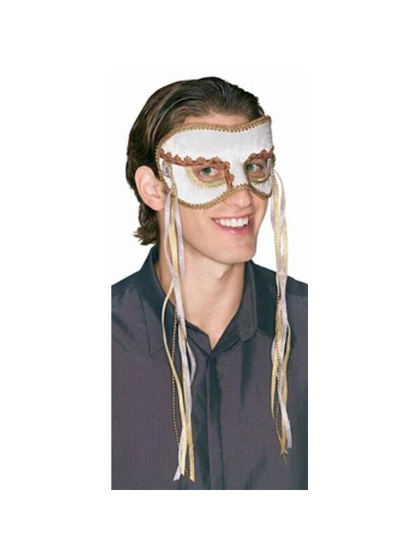 Festive Streamer Venetian Eyemask-COSTUMEISH