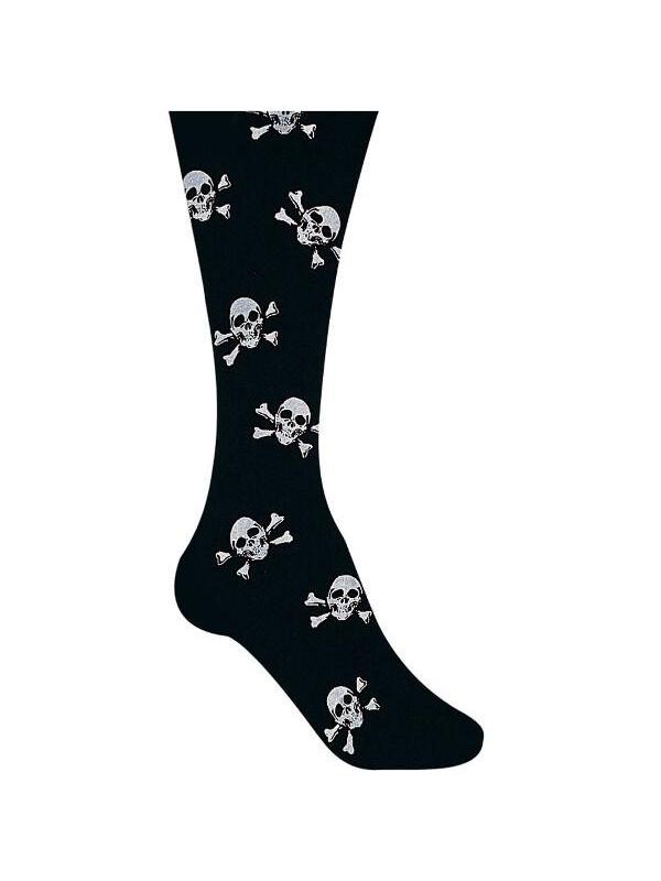 Child's Pirate Skull Costume Tights-COSTUMEISH