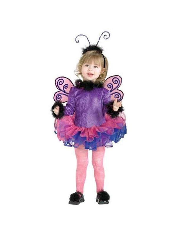 Toddler Purple Dragonfly Costume-COSTUMEISH