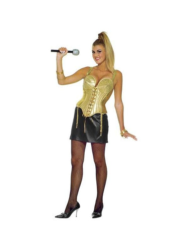 Adult 80s Pop Star Costume-COSTUMEISH