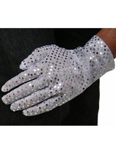 Adult Sequin Costume Glove-COSTUMEISH