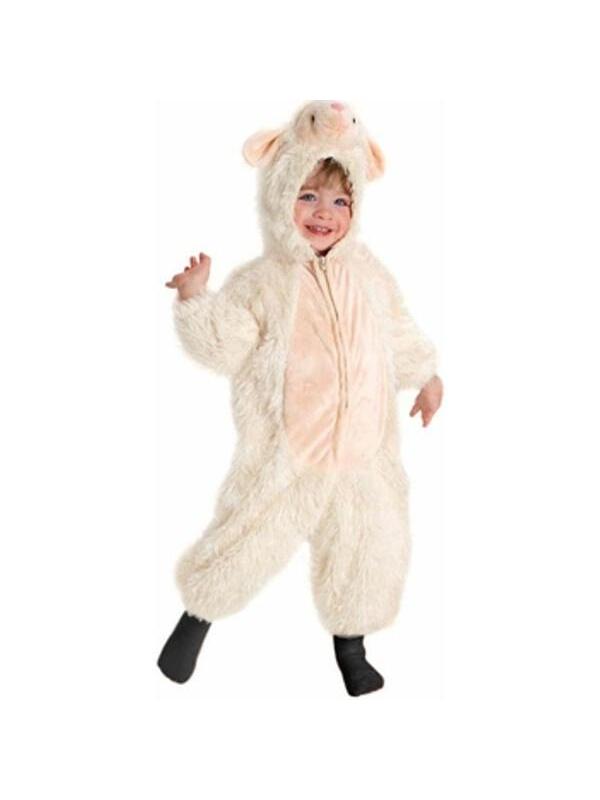 Toddler Precious Lamb Costume-COSTUMEISH