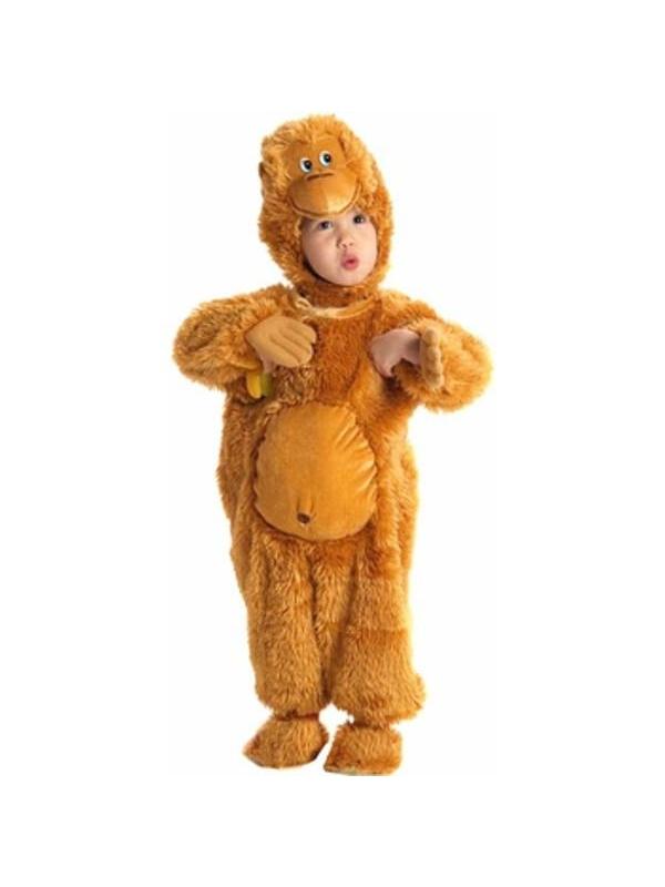 Toddler Adorable Monkey Costume-COSTUMEISH