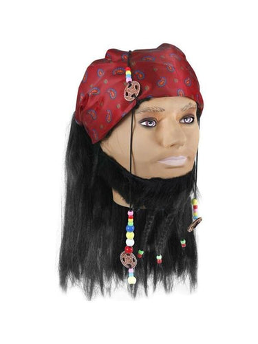 Deluxe Jack Sparrow Costume Wig-COSTUMEISH