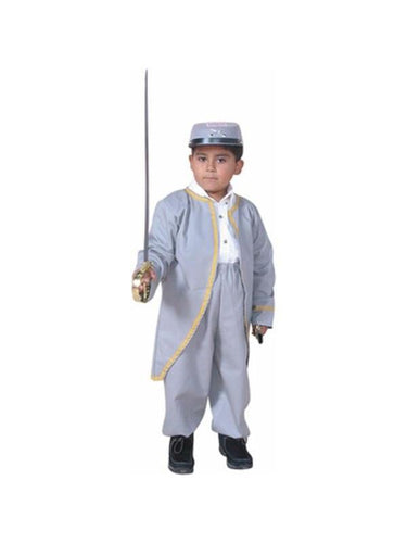 Child's Confederate Soldier Boy Costume-COSTUMEISH