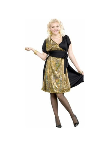 Adult Plus Size Saturday Night Fever Costume-COSTUMEISH