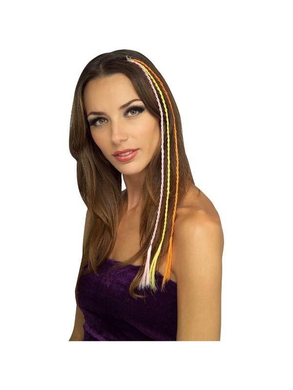 Karma Chameleon Costume Hair Extensions-COSTUMEISH