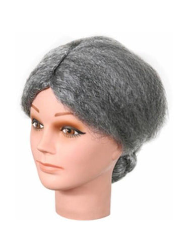 Old Lady Grey Bun Wig-COSTUMEISH