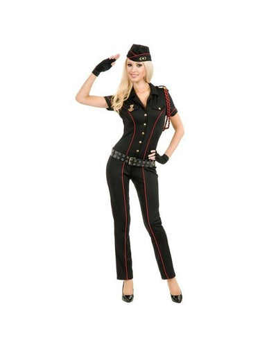 Adult Women's Navy Angel Costume-COSTUMEISH